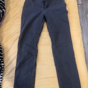 Carhartt Women's Charcoal Jeans - Fleece Lined